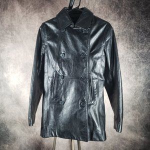 Gap Leather Coat
